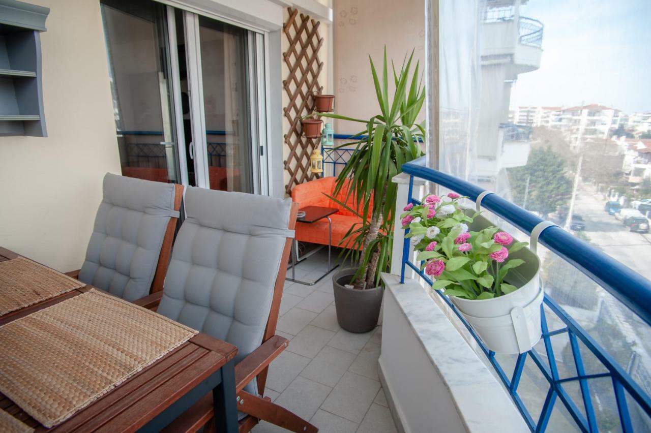 Aegean Family Apartment Peraía Buitenkant foto